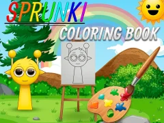 Leikur Sprunki Coloring Book á netinu