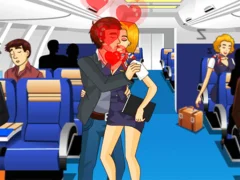 Leikur Air Hostess Kissing á netinu