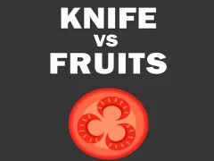 Leikur Knife vs Fruits á netinu