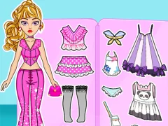 Leikur Sweet Doll Dressup Makeup á netinu