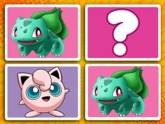 Leikur Poke World Find-Pairs á netinu
