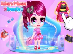 Leikur Unicorn Princess Dress Up á netinu