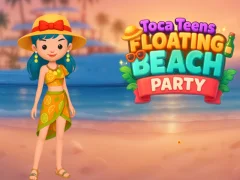 Leikur Toca Teens Floating Beach Party á netinu