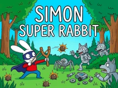 Leikur Simon Super Rabbit á netinu