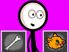 Leikur Stickman Choosing actions á netinu