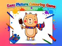 Leikur Easy Picture Colouring Game á netinu