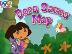 Leikur Dora The explorer  Saves Map á netinu