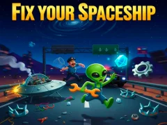 Leikur Fix your Spaceship á netinu