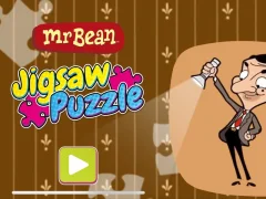 Leikur Mr Bean Jigsaw Puzzle á netinu