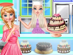 Leikur Princess Cake Shop Cool Summer á netinu