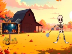 Leikur Find Candy Pumpkin Field Escape á netinu