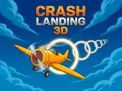 Leikur Crash Landing 3D á netinu