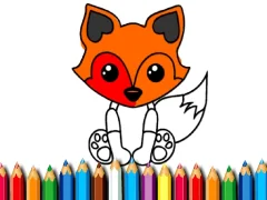 Leikur Fox Coloring Book á netinu