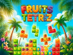 Leikur Fruits Tetriz á netinu