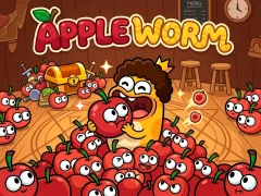 Leikur Apple Worm á netinu