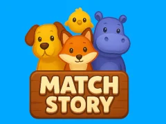 Leikur Match Story Animals á netinu