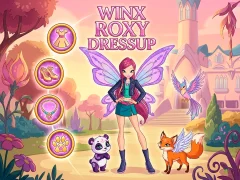 Leikur Winx Roxy Dressup á netinu