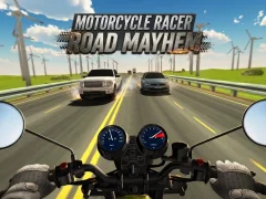 Leikur Motorcycle Racer: Road Mayhem á netinu