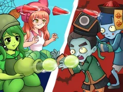 Leikur Plants Vs Zombies Defense á netinu