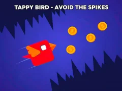 Leikur Tappy Bird - Avoid the Spikes á netinu