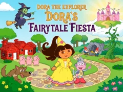 Leikur Dora The explorer Dora's Fairytale Fiesta á netinu