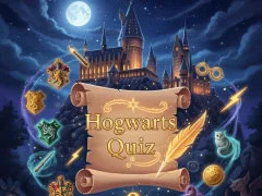 Leikur Hogwarts Quiz á netinu