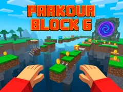 Leikur Parkour Block 6 á netinu