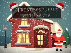 Leikur Christmas Puzzle With Santa á netinu