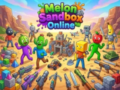 Leikur Melon Sandbox Online á netinu