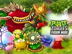 Leikur Plants vs Zombies Fusion Mode á netinu