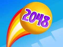 Leikur Rainbow Balls 2048 á netinu