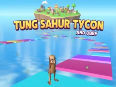 Leikur Tung Sahur Tycoon and Obby á netinu