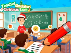 Leikur Teacher Simulator Christmas Exam á netinu