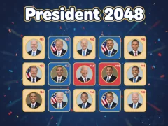 Leikur President 2048 á netinu