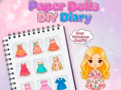 Leikur Paper Dolls DIY Diary á netinu