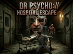 Leikur Dr Psycho Hospital Escape á netinu