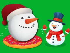 Leikur Flappy Snowball Xmas á netinu