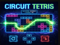 Leikur Circuit Tetris á netinu