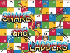 Leikur Snake and Ladders á netinu