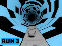 Leikur Run 3 á netinu
