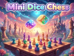 Leikur Mini Dice Chess á netinu