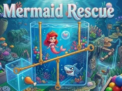 Leikur Mermaid Rescue á netinu