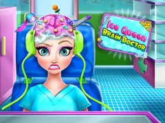 Leikur Ice Queen Brain Doctor á netinu