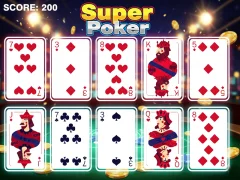Leikur Super Poker á netinu