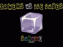 Leikur Towers vs Ice Cubes á netinu