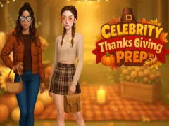 Leikur Celebrity Thanksgiving Prep á netinu