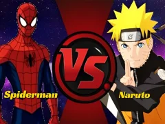 Leikur Spiderman Vs Naruto á netinu