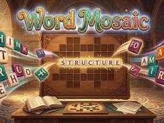 Leikur Word Mosaic á netinu