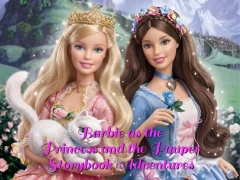 Leikur Barbie as the Princess and the Pauper Storybook Adventures á netinu