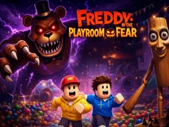 Leikur Freddy at Playroom of Fear á netinu